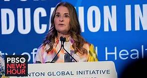 Melinda French Gates on her foundation's ongoing push for global gender equity