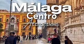 Exploring Malaga Old Town attractions | Malaga Historic Centre, Andalusia, Spain