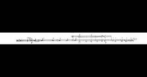 Iannis Xenakis - Nomos Alpha (w/ score) (for solo cello) (1965)
