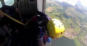 Benenden girls complete solo parachute jump