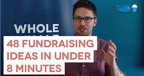 48 Fundraising Ideas in Under 8 Minutes