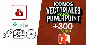 Pack de iconos vectoriales para PowerPoint gratis y cómo usarlos