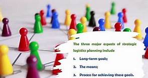What are The 3 Main Aspects of logistics strategic planning ?
