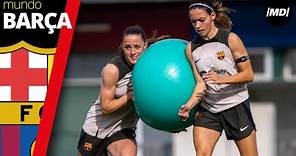 FC BARCELONA: Las CAMPEONAS DEL MUNDO ya se entrenan en la Ciudad Deportiva Joan Gamper