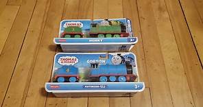 Thomas & Friends All Engines Go Trackmaster Henry & Gordon Unboxing