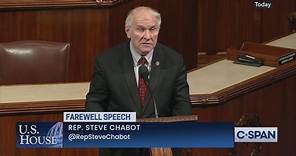U.S. House of Representatives-Representative Steve Chabot Farewell Speech