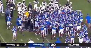HUGE BRAWL in the Missouri vs Florida Game! | College Football Week 9 | 2020 College Football