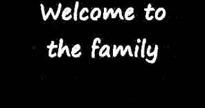 Avenged Sevenfold - Welcome to the Family lyrics