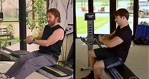 Chuck Norris & Son, Dakota, on Total Gym