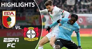 Augsburg vs. Bayer Leverkusen | Bundesliga Highlights | ESPN FC