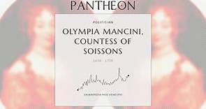 Olympia Mancini, Countess of Soissons Biography | Pantheon