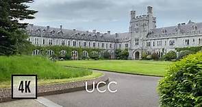 UCC Walking Tour, Cork City, Ireland 2023 l 4K & 3D Audio (campus)