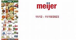 Meijer Weekly Ad (US) - 11/12/2023 - 11/18/2023