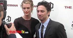 Zach Braff and Taylor Bagley "The Iceman" Premiere ARRIVALS