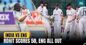 India Vs England 5th Test Day 1 Highlights: Eng All Out At 218; India At 135/1 | Ashwin’s 100th Test