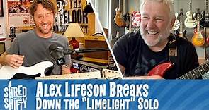 Alex Lifeson Talks Rush’s “Limelight”and Teaches Its Haunting, Legendary Solo | Shred with Shifty