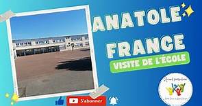 Visite de l'école Anatole France