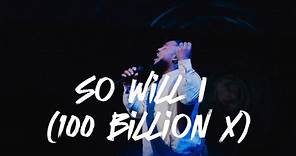So will I (100 billion X) - Nick Day (Live Performance) //cover