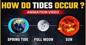 How the tides REALLY work | Low tide, High Tide, Spring Tide, Neap Tide | OnlyIAS