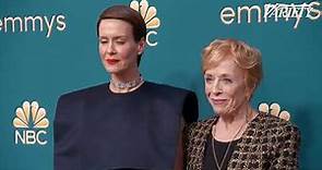 Sarah Paulson & Holland Taylor no #Emmys carpet.