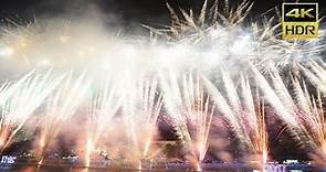 2017高雄燈會藝術節 開幕煙火 愛河 大港花火(4K HDR)[無限HD] Kaohsiung Lantern Festival Fireworks 🏆