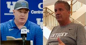 Mark Stoops responds to John Calipari calling Kentucky a ‘basketball school’ | ESPN College Football