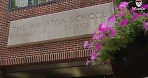 Campus Tour of the Wharton School in Philadelphia