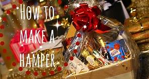 How To Make a Christmas Hamper