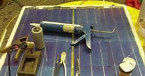 Homemade Solar Panels Diy tutorial, complete build
