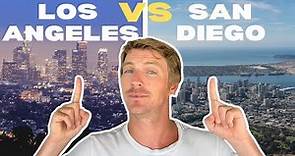 Living in San Diego VS Los Angeles | What's the BIG Difference Between San Diego and Los Angeles?