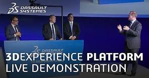 3DEXPERIENCE Platform Live Demonstration | Dassault Systèmes
