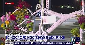 Ghost Bike installed to remember cyclist killed in hit-and-run crash deemed intentional by police