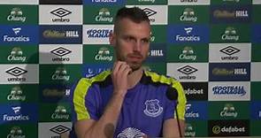 Morgan Schneiderlin's Everton press conference