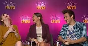 Violetta Live en Francia 2015 - entrevista a Jorge, Martina y Mechi