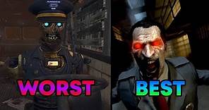 ALL BO2 ZOMBIES MAPS RANKED FROM WORST TO BEST! - Call of Duty Zombies