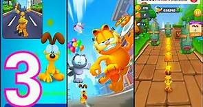 Garfield Rush-(Gameplay 3)-ODIE Nuevo Personaje