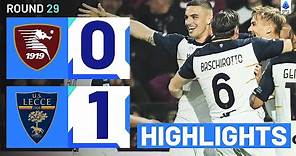 SALERNITANA-LECCE 0-1 | HIGHLIGHTS | Lecce snatch vital win in relegation struggle | Serie A 2023/24