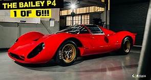 1 of 6 BAILEY P4's !!! FIRST DRIVE! Recreated after the iconic Ferrari P4!