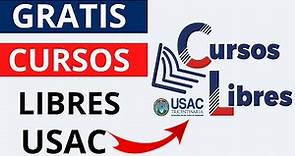 🎁GRATIS | Cursos Libres 2023 Universidad de San Carlos de Guatemala | CURSOS VIRTUALES Gratuitos