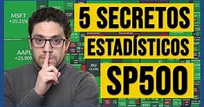 🔥 5 SECRETOS del SP500 | Estadística de más de +40 años!! 🚀