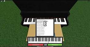 RUSH E easy ROBLOX Piano tutorial