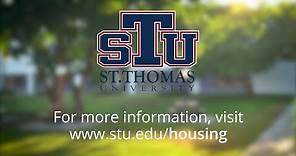 Welcome to the Dorms at St. Thomas University!