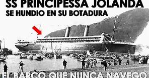 SS PRINCIPESSA JOLANDA - EL BARCO QUE NUNCA NAVEGO - MendoZza