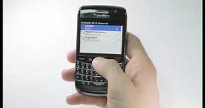 How to Set Up WiFi on a BlackBerry Bold 9700