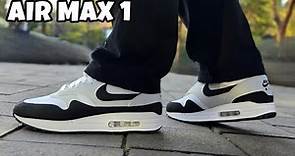 Nike AIR Max 1 Black & white| Detailed review : Size, comfort, fitting and price |