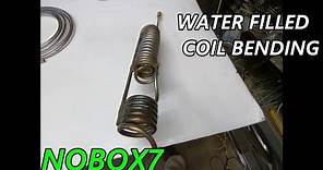 ( HYDROFORMING ) Bending Stainless steel tubing into coils Using water
