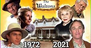 THE WALTONS CAST - THEN AND NOW (1972 - 2021) | Richard Thomas, Michael Learned