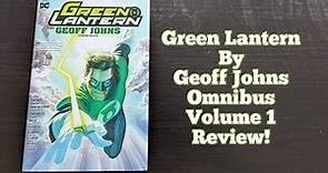 Green Lantern By Geoff Johns Omnibus Volume 1 Review
