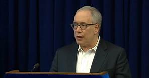 Former New York City Comptroller Scott Stringer filing paperwork for 2025 mayoral bid