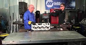 Aluminum Cylinder Head Repair Using Miller Dynasty 350